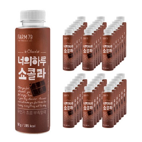 팜79 너의하루 쇼콜라 선식가루, 50g, 40개