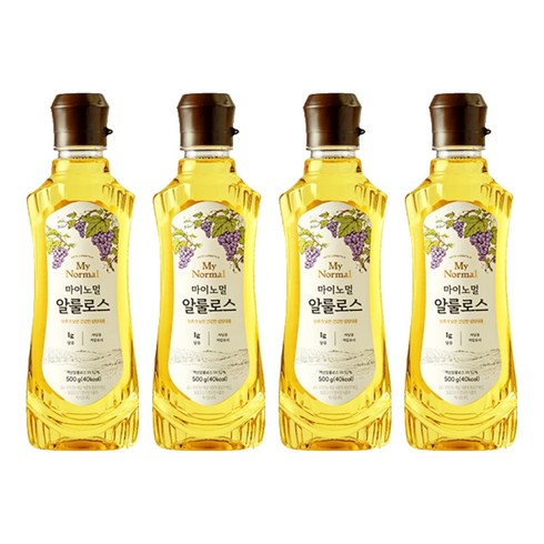 마이노멀 저당 저칼로리 알룰로스, 500g, 4개