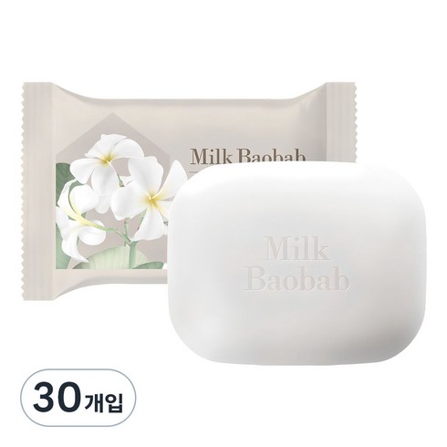 밀크바오밥 오리지널 비누 화이트솝, 100g, 30개입