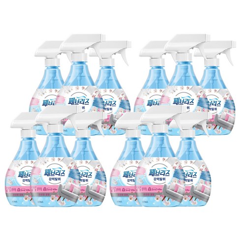 페브리즈 섬유탈취제 은은한 꽃향 본품, 360ml, 12개