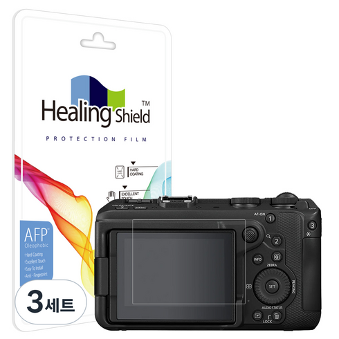 힐링쉴드 캐논 EOS R6 V 올레포빅 액정보호필름 2p 세트, 3세트