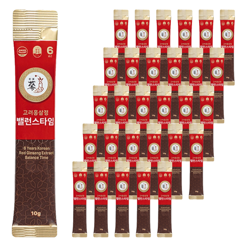 풍년보감 6년근 고려홍삼정 밸런스타임, 10g, 360개