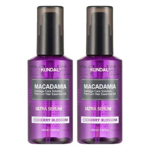 쿤달 울트라 세럼 헤어 에센스 체리블라썸향, 100ml, 2개