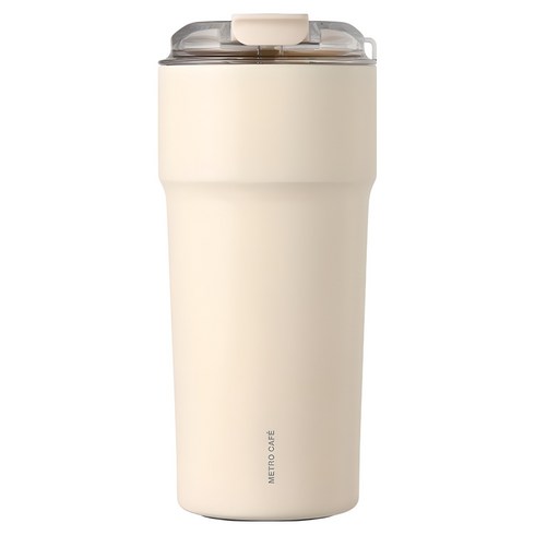 락앤락 메트로카페 세라믹 텀블러, 바닐라라떼, 650ml, 1개