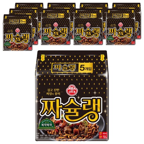 오뚜기 짜슐랭 145g, 50개