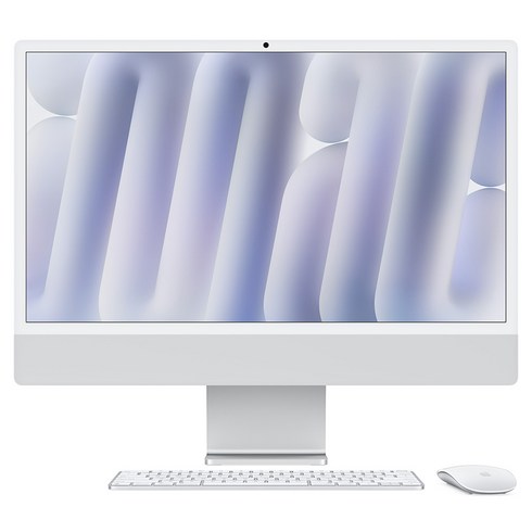 Apple 아이맥 24 M4칩, 실버, M4 10코어, 10코어 GPU, 16GB, 256GB, 스탠다드 글래스