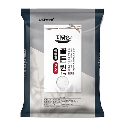 대구농산 더담은 골든퀸 2호 백미, 1kg, 1개