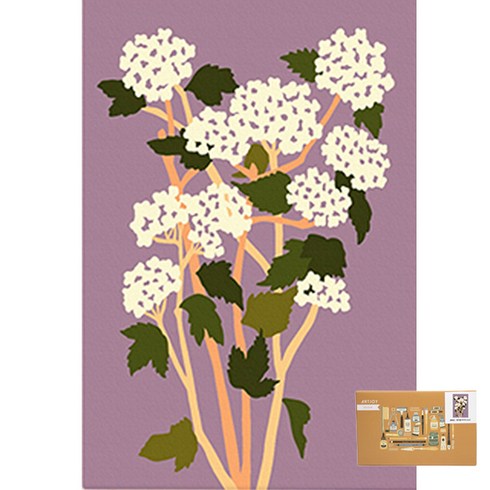 아트조이 DIY 명화그리기 10 x 15 cm, 플라워 B, 1개