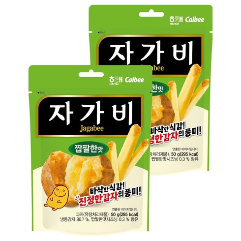 자가비 짭짤한 맛, 50g, 2개