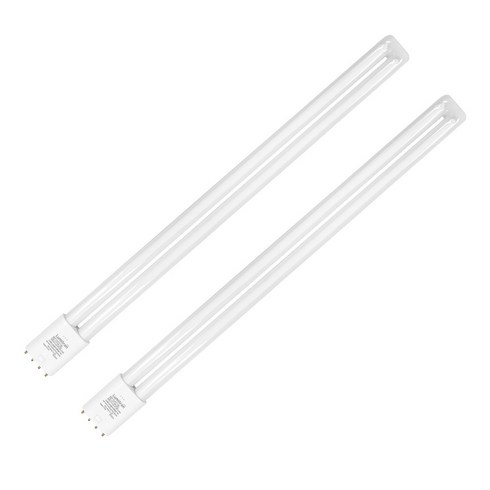 루미트론 HD LED 형광등 27W, 백색, 2개