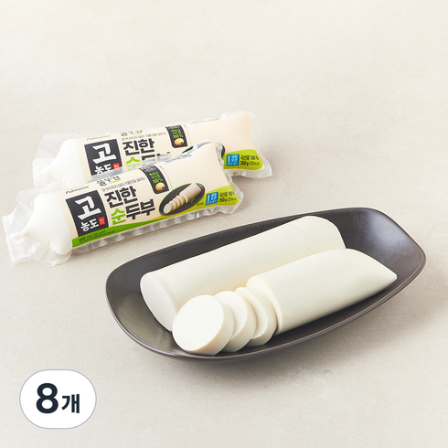 풀무원 고농도 진한 순두부, 350g, 8개