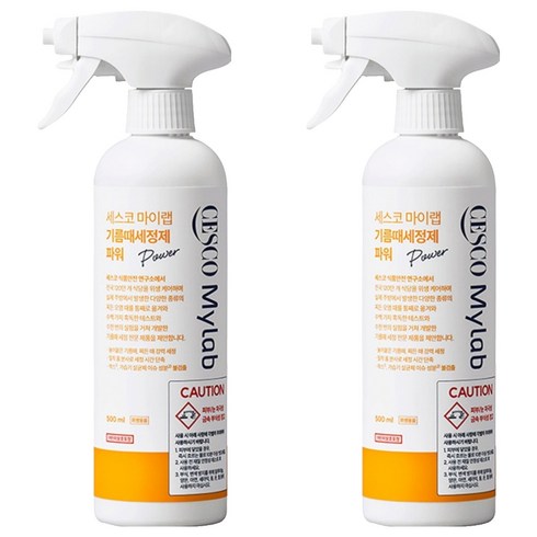 세스코마이랩 기름때세정제 파워, 500ml, 2개