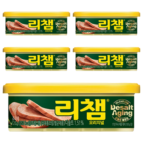 리챔 오리지널, 120g, 5개