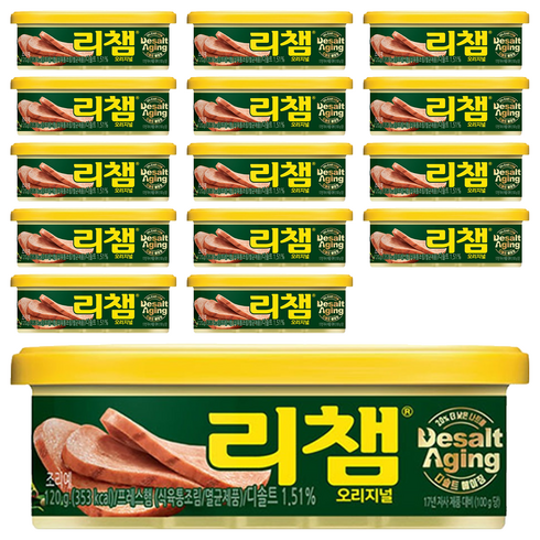 리챔 오리지널, 120g, 15개