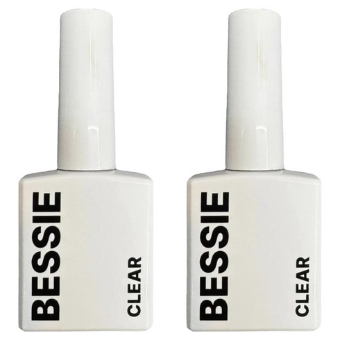 BESSIE 논와이프 클리어젤, 11ml, 2개