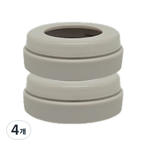 마더케이 젖병 스크류, 베이지, 10ml, 4개