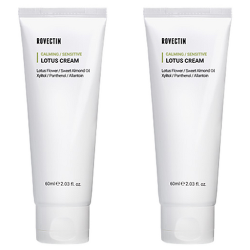 로벡틴 카밍 로터스 클린 연꽃수 수분크림, 60ml, 2개