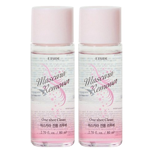에뛰드 마스카라 전용 리무버, 80ml, 2개