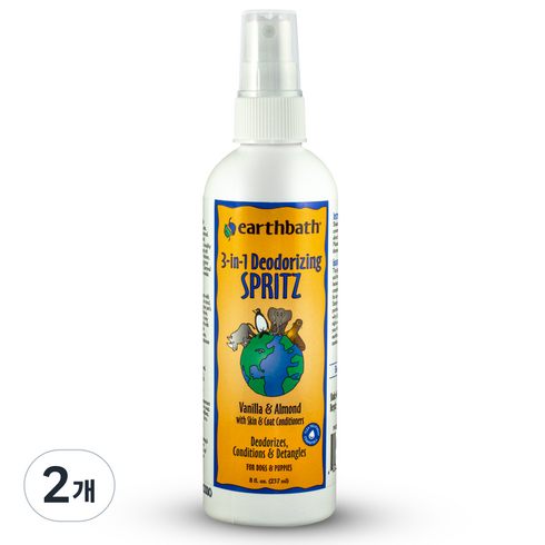 얼스배스 스킨 코트 강아지 미스트, 237ml, 1개입, 2개