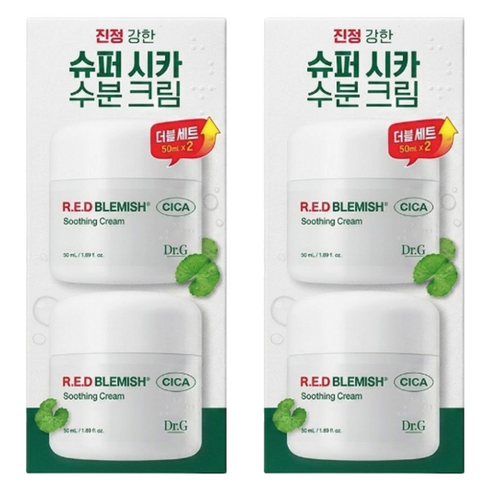 닥터지 레드 블레미쉬 시카 수딩 크림, 50ml, 4개