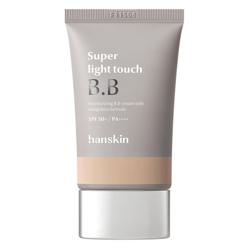 한스킨 수퍼 라이트 터치 비비크림 SPF 50+ PA++++, 뉴트럴한상아빛, 30g, 1개