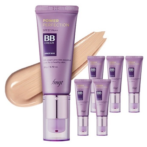 fmgt 파워 퍼펙션 비비크림 SPF37 PA++, V203내추럴베이지, 20g, 6개
