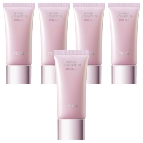 리엔케이 래디언스 컬러크림 EX 30ml, 핑크, 5개
