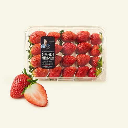 올프레시 GAP 한단 금실 딸기, 500g, 1개