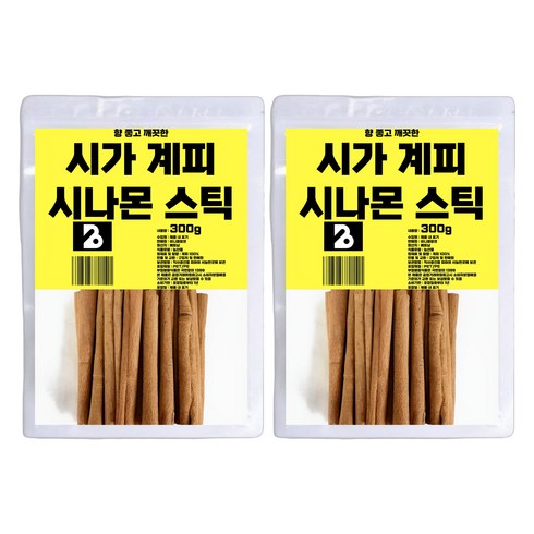 비니플랑센 향 좋고 깨끗한 시가 계피 시나몬 스틱, 300g, 2개