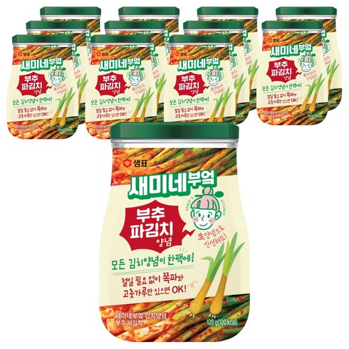 새미네부엌 부추 파김치 양념, 120g, 12개