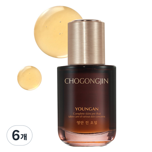 초공진 영안 진 오일, 30ml, 6개