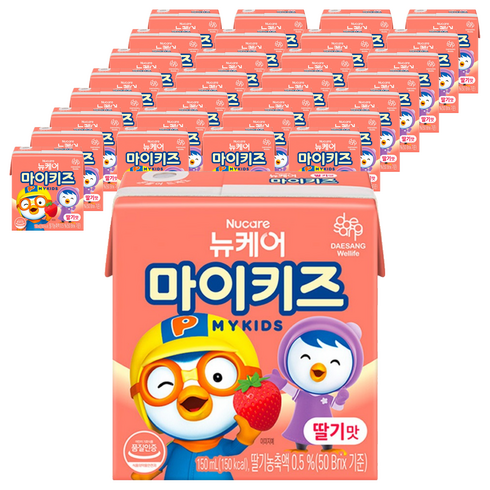 마이키즈 딸기맛, 150ml, 192개