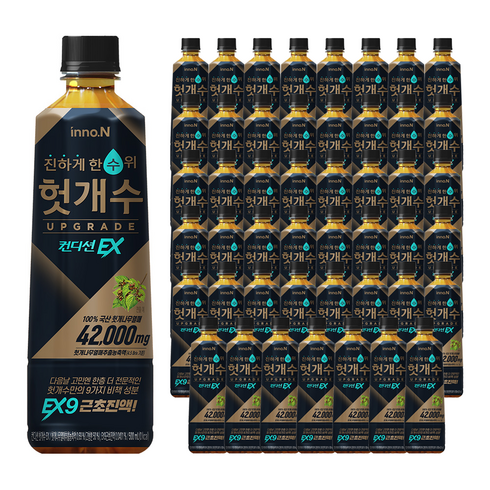 헛개수 이노엔 컨디션 EX, 500ml, 48개