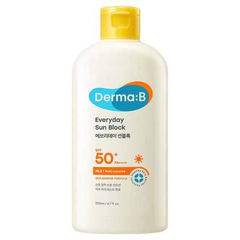 더마비 에브리데이 선블록 SPF50+ PA++++, 200ml, 1개