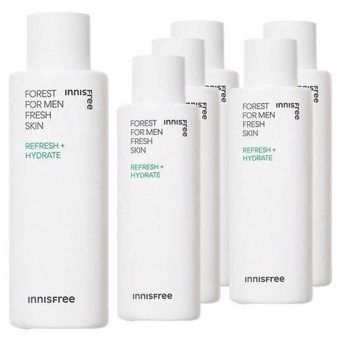 이니스프리 포레스트 포맨 프레시 스킨, 6개, 180ml