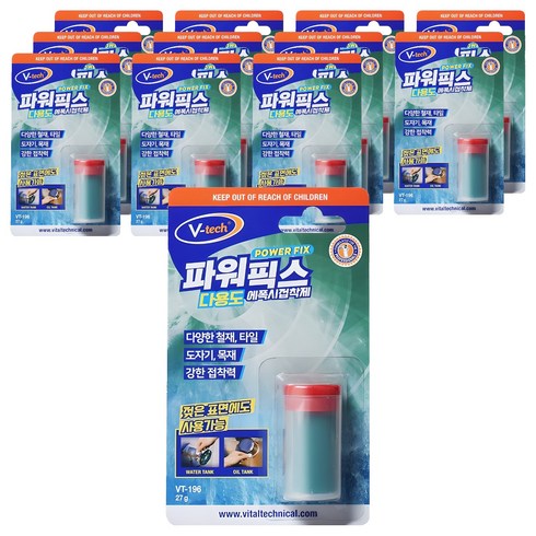 Vtech 파워픽스 다용도 에폭시 접착제, 12개