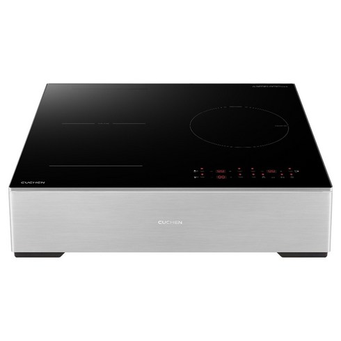 쿠첸 IH BLACK 3400 3구 인덕션 방문설치 + 스탠드케이스 실버 150mm 세트 방문설치, CIR-PB331TOB2(인덕션), CIR-EW33KD0B1(스탠드케이스), 프리스탠딩