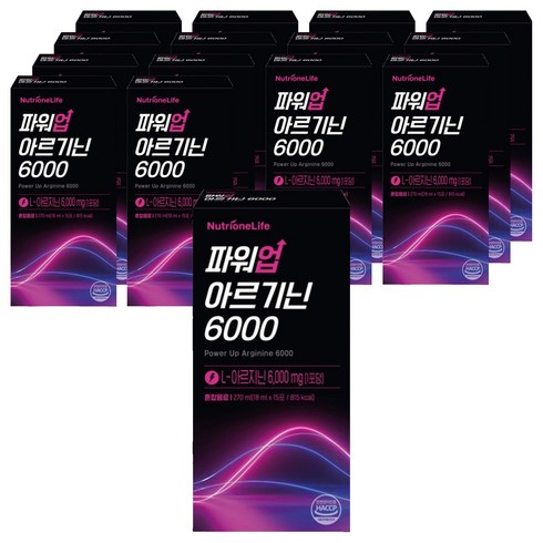 뉴트리원 파워업 L 아르기닌 6000, 270ml, 15개