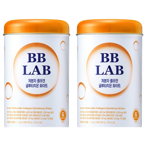 비비랩 저분자 콜라겐 글루타치온 화이트, 60g, 2개