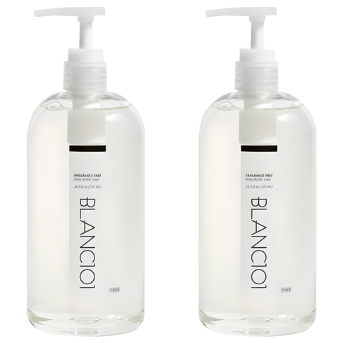 블랑101 리퀴드 젖병 세정제 무향, 720ml, 2개