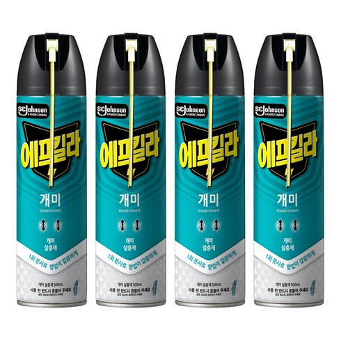 에프킬라 개미살충제, 500ml, 4개
