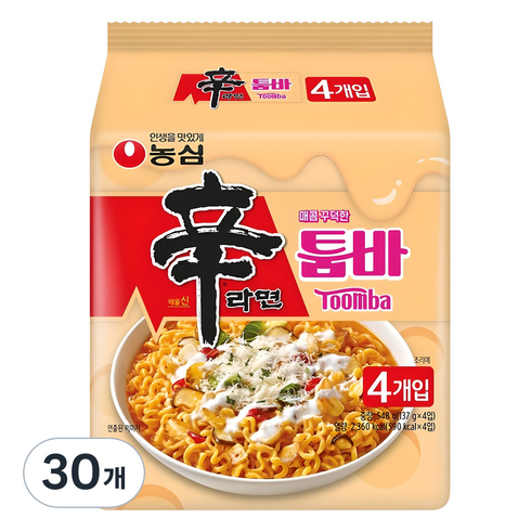 신라면 툼바 137g, 120개