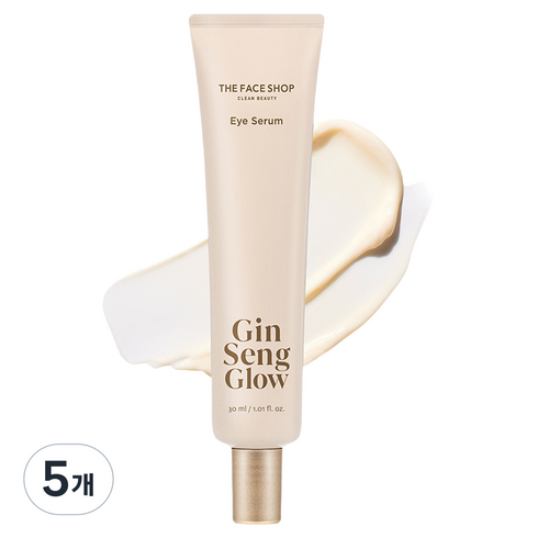더페이스샵 진생 글로우 아이 세럼, 5개, 30ml