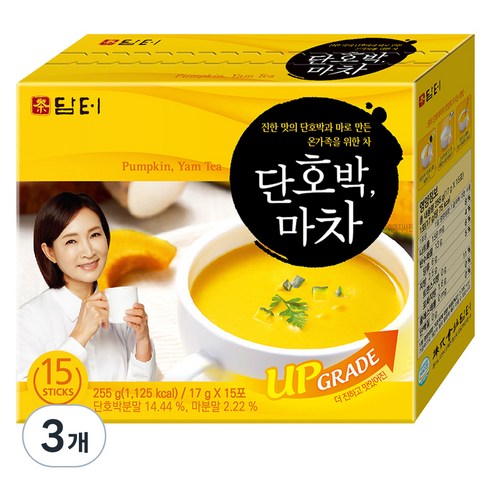 담터 단호박마차, 17g, 15개입, 3개