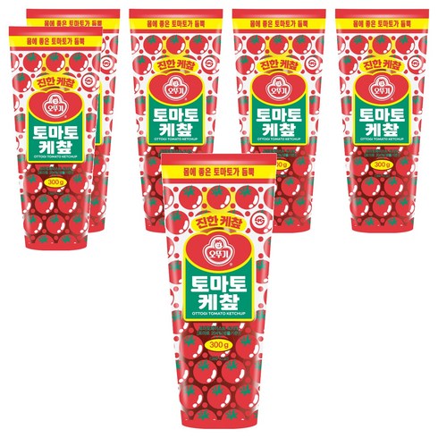 오뚜기 토마토 케챂, 300g, 6개