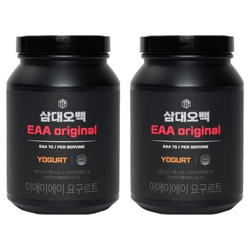 삼대오백 EAA 아미노산 요구르트, 700g, 2개