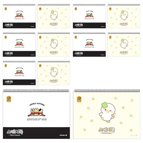 모닝글로리 3000 초등 스케치북 B, 8절, 26매, 12개
