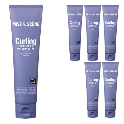 미쟝센 컬링 에센스 2X 볼륨 컬 크림, 150ml, 6개