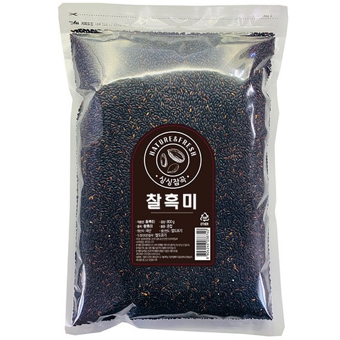 싱싱잡곡 찰흑미, 800g, 1개