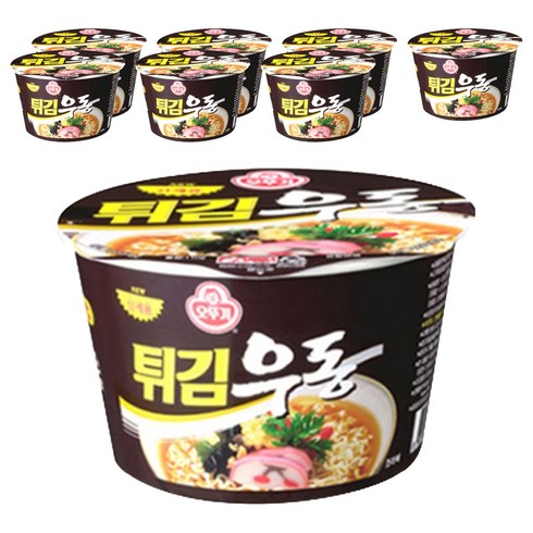 튀김우동 110g, 8개